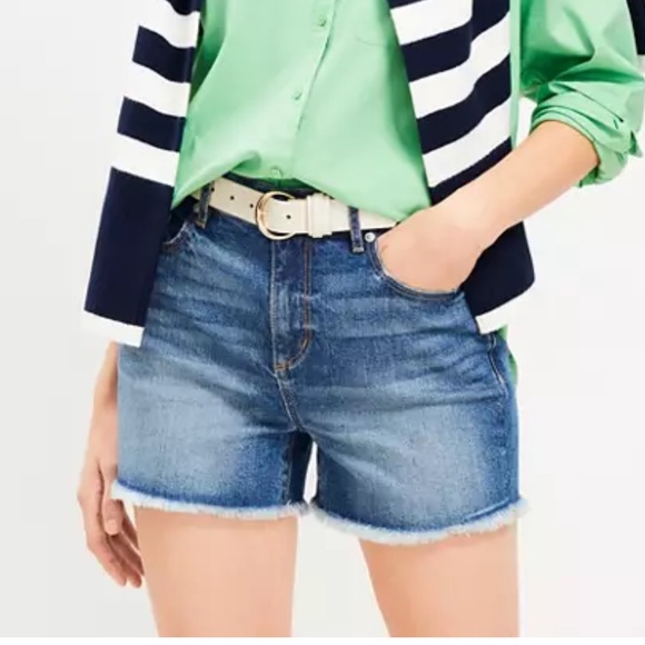 LOFT Pants - ⚡️NWT⚡️Ann Taylor High Rise Denim Shorts